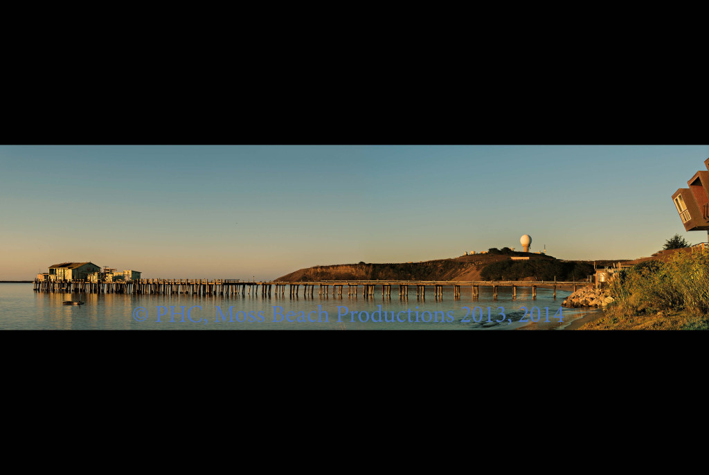 Old Pier at Pillar Point (36"x24"; Silver Satin) Complete photo Special Collector's Item - by Special Request